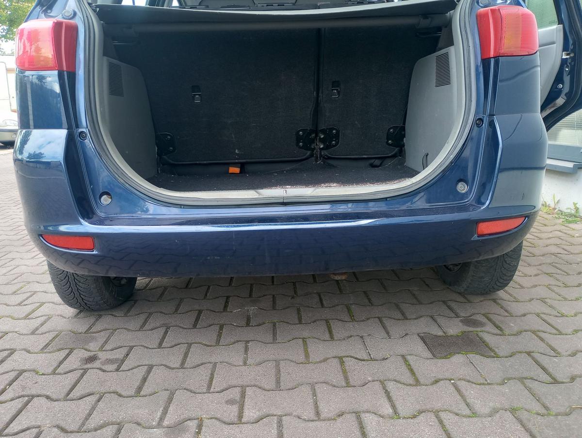 Mazda 2 DY orig Stoßstange hinten Stoßfänger 27R Ozeanblau Bj 2004