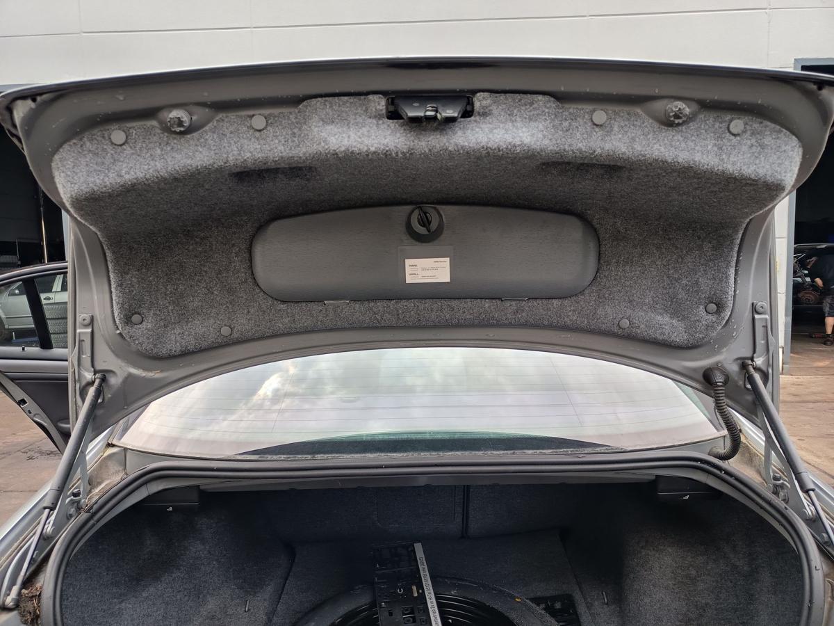 BMW 3er E46 original Heckklappe Limo Deckel hinten A80 Silbergrau Bj 2004