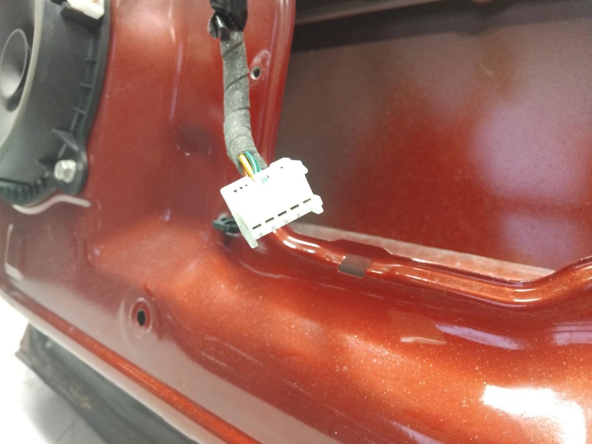 Nissan Qashqai J10 T&uuml;r vorn rechts Beifahrert&uuml;r weinrotmetallic NAJ Bj.2011