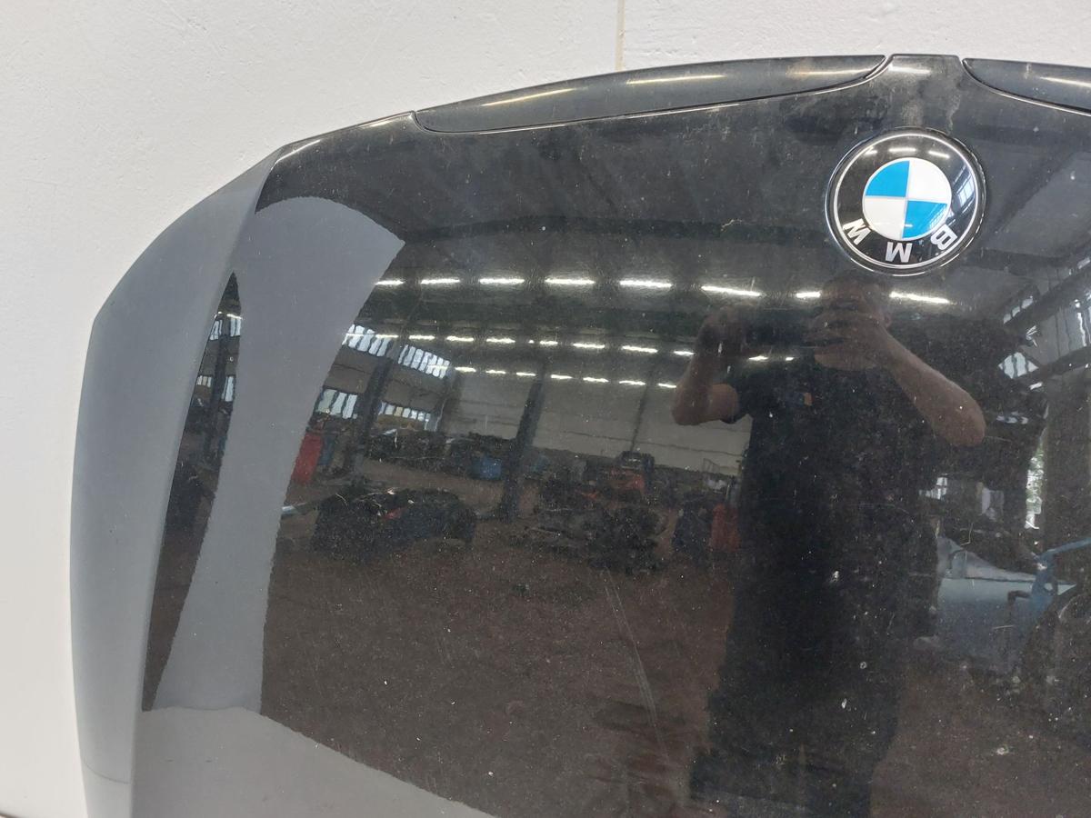 BMW 3er E90 Motorhaube Haube Frontklappe Frontdeckel schwarz II 668