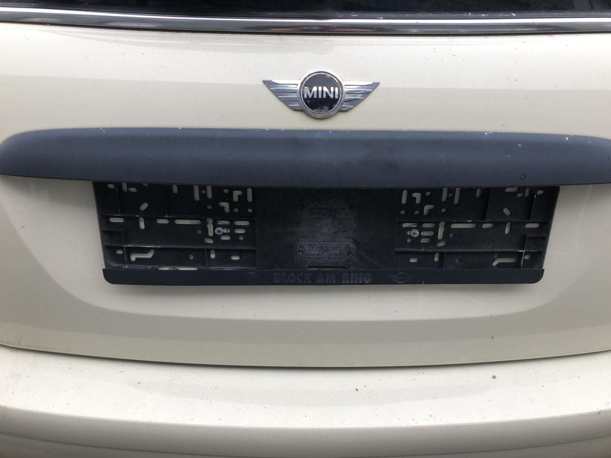 BMW Mini R56 Heckklappe mit Scheibe Pepper White Hecktür Kofferraumdeckel Rohbau