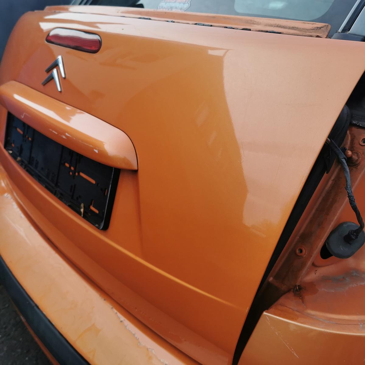 Citroen C3 Pluriel H Bj.03 Heckklappe Klappe Deckel hinten unten KHU-Orange Aerien