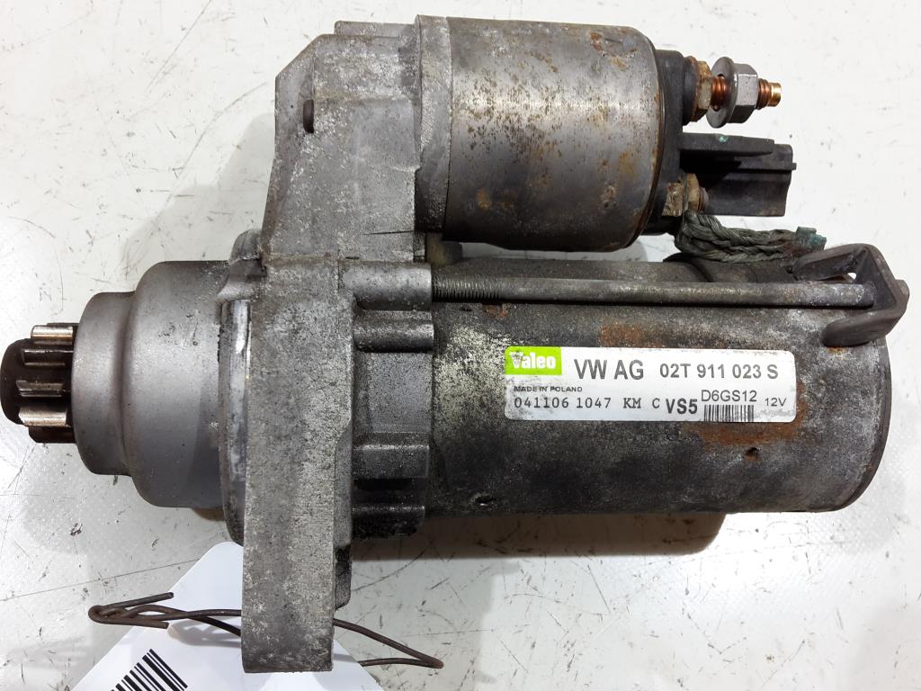 VW Polo 9n3 BJ 2006 Anlasser Starter 1.2 47KW 02T911023S Valeo