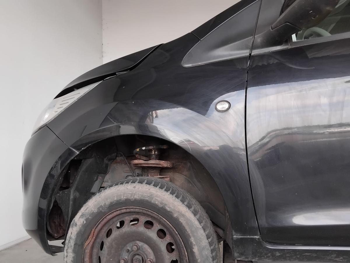 Ford Ka II RU8 original Kotfl&uuml;gel vorn links Midnight-Schwarz Metallic BJ2009