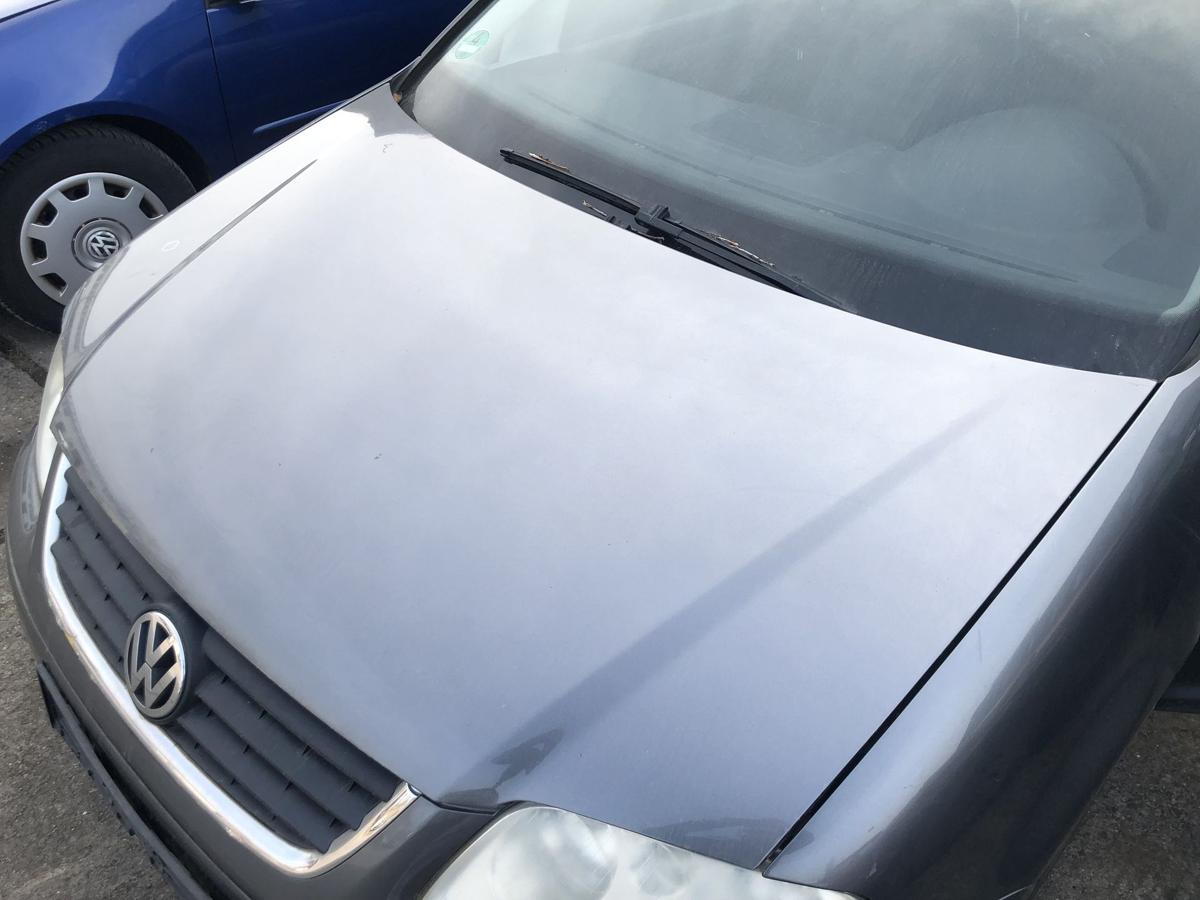 VW Touran 1T 1T1 Motorhaube Haube Klappe Deckel vorn LD7X Platingrau Metallic