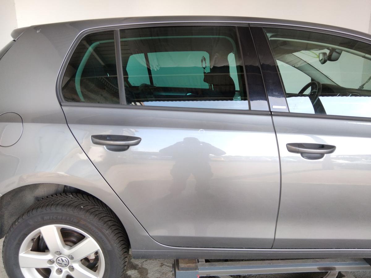VW Golf 6 original Tür hinten rechts LA7T unitedgrey 5-türig Fließheck BJ2012