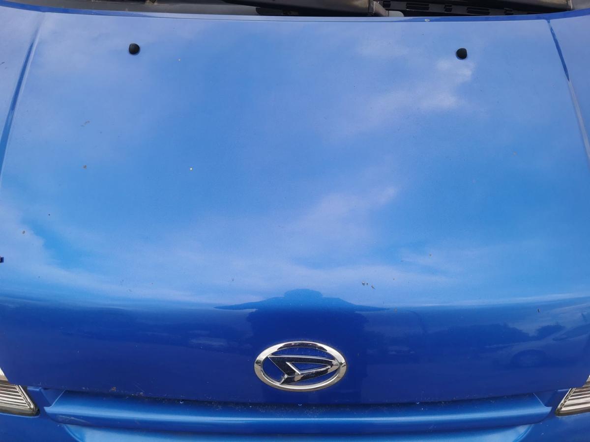 Daihatsu Cuore 251 Haube Motorhaube Klappe Deckel Bonnet vorn B51 Blue Perl Met