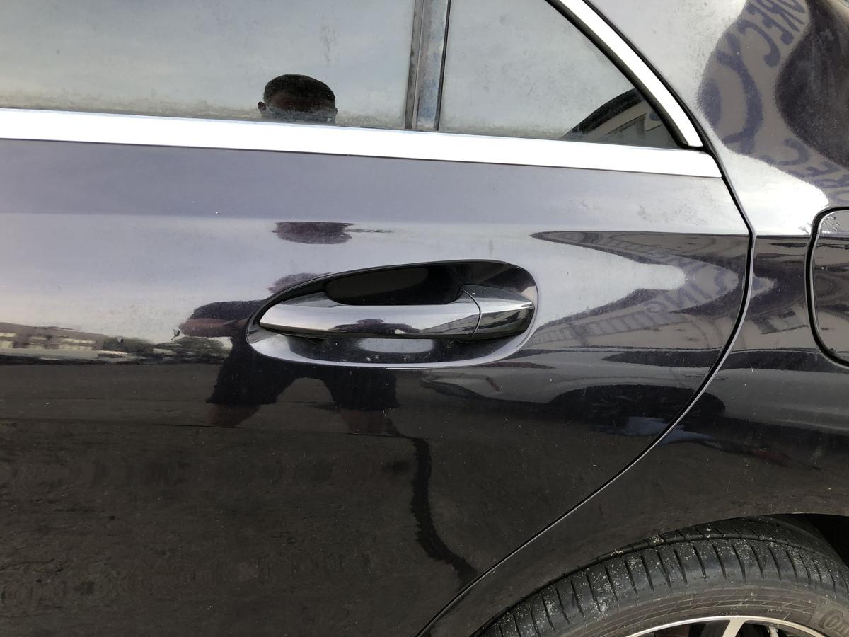 Mercedes CLA C117 bis 16 T&uuml;r hinten links Fondt&uuml;r Rohbau 592 nordlichtviolett