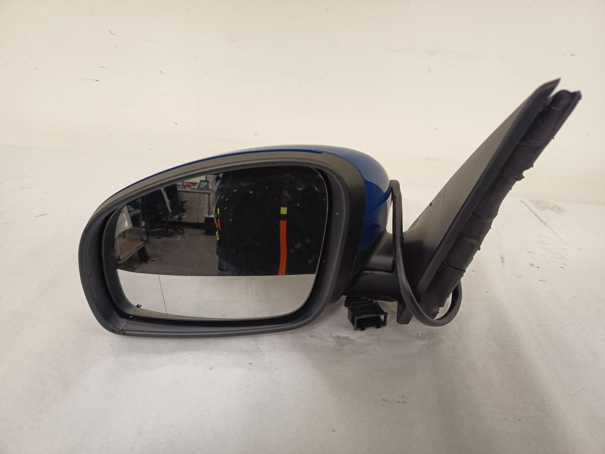 Skoda Roomster 5J Bj 2006 orig Außenspiegel vorn links elektr. LF5K Dynamicblau