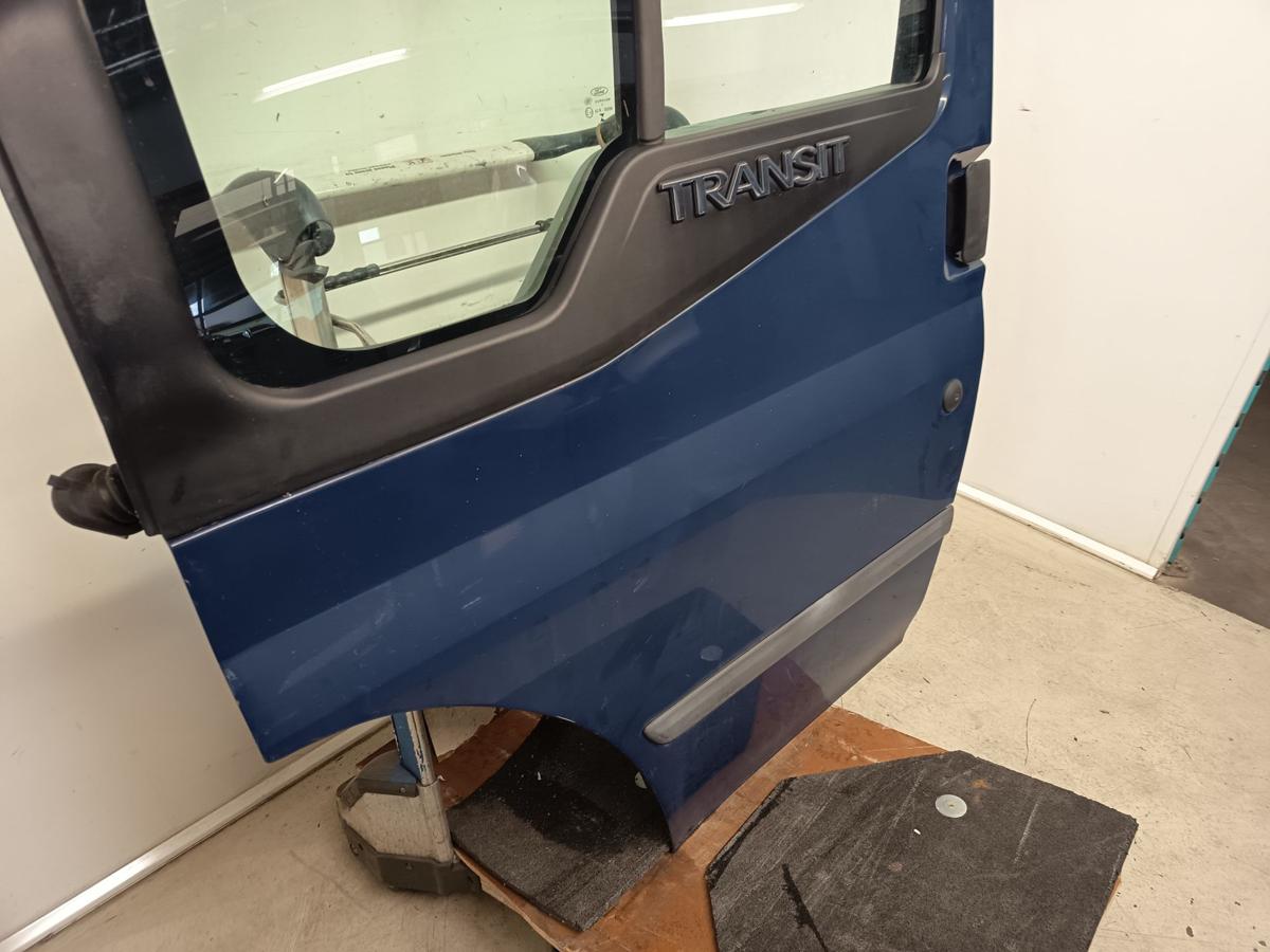 Ford Transit TT9 original T&uuml;r vorn links Fahrer Blazer Blue Baujahr 2013