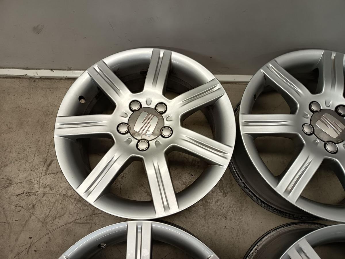 Seat Leon 1P original Satz Alufelgen 6,5x16ET50 1P0601025 Bj 2005