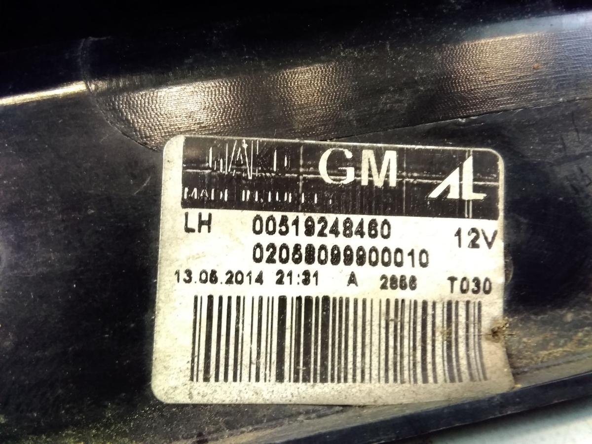 Opel Combo D Kasten original R&uuml;ckleuchte Heckleuchte links Bj.2014 f&uuml;r Fl&uuml;gelt&uuml;r