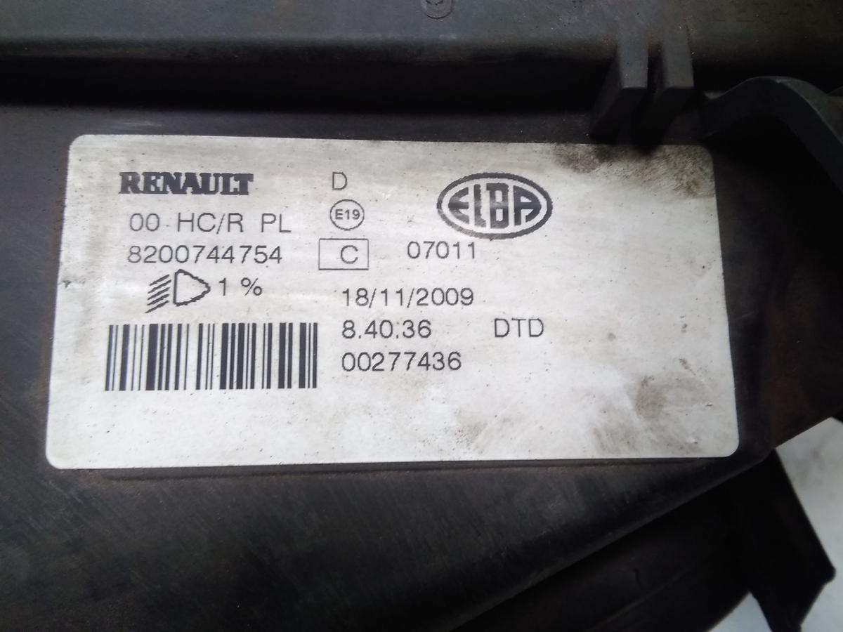 Dacia Logan Kombi MCV original Scheinwerfer rechts Facelift BJ2010