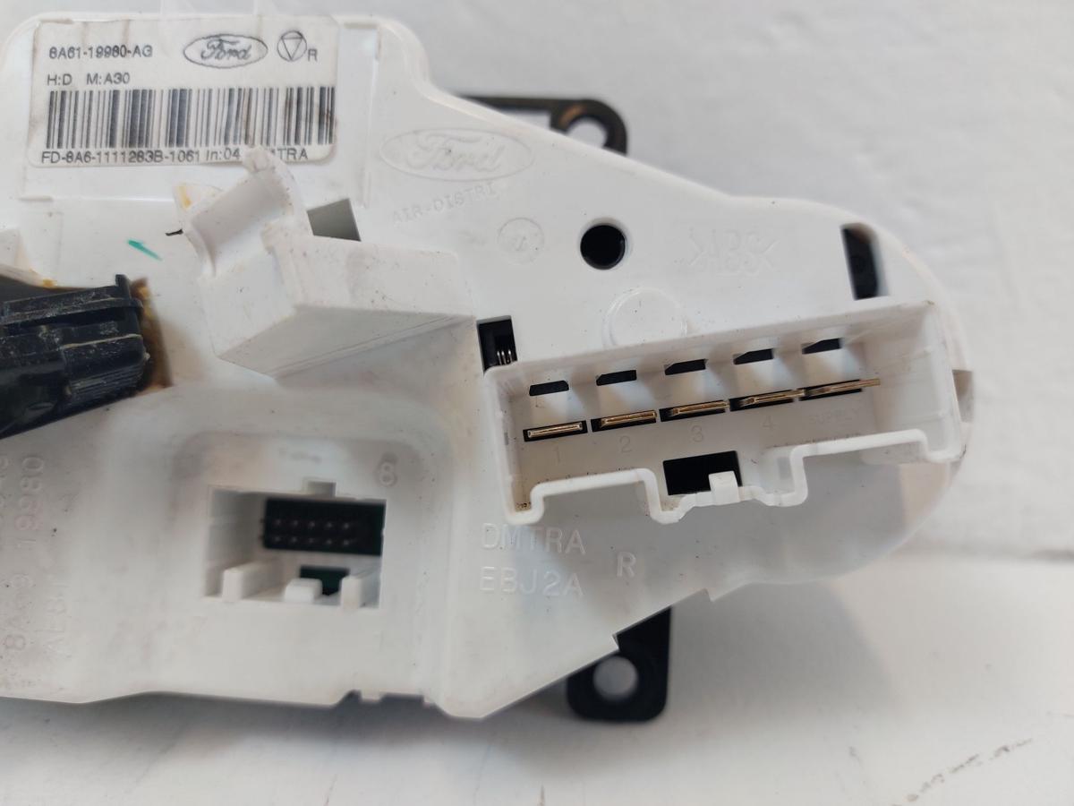 Ford Fiesta JA8 Heizungsbedienung Klimabedienung Klima manuell Klimabedienteil