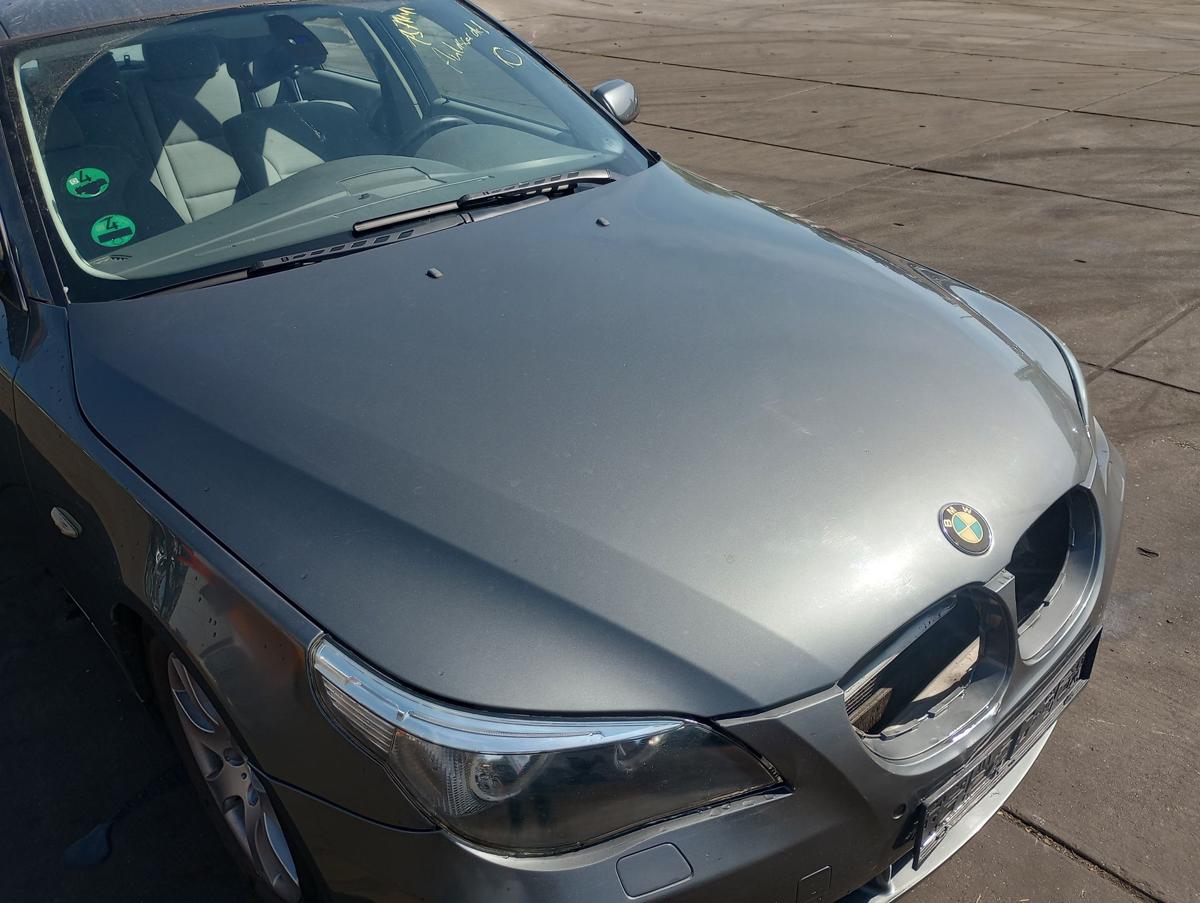 BMW 5er E60 original Motorhaube Klappe Front A36 Titangrau Bj 2005