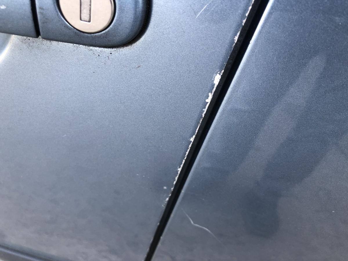 Skoda Fabia II 2 Typ 5J T&uuml;r vorn links Fahrert&uuml;r im Rohbau LF5X Satin Grey