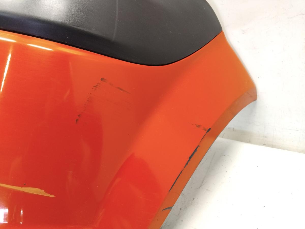 Hyundai Getz Facelift original Stoßstange Stossfänger hinten Electric Red BJ2008