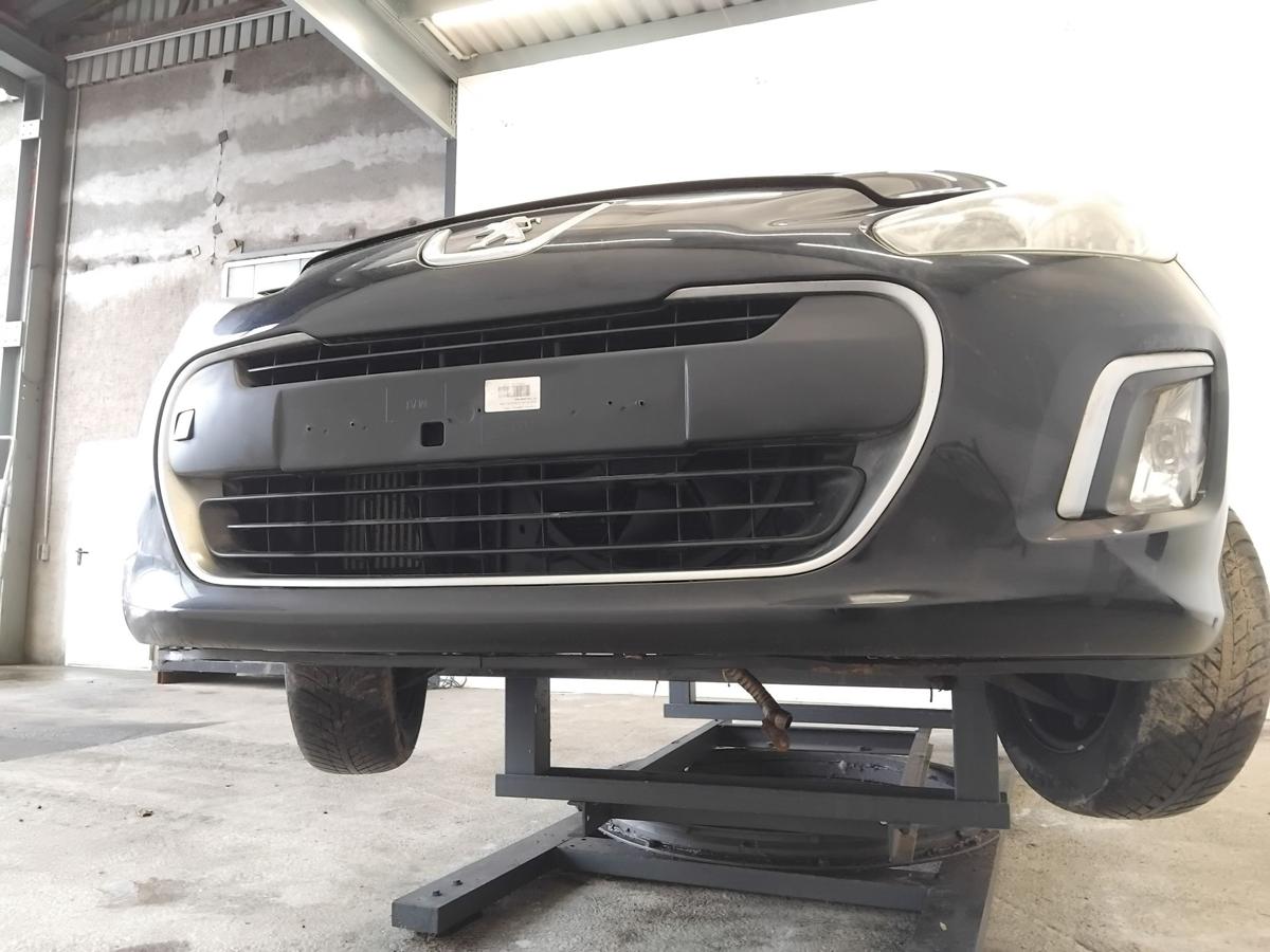 Peugeot 308 I Facelift orig.Sto&szlig;stange Sto&szlig;f&auml;nger vorn KTV schwarzmet. BJ2011