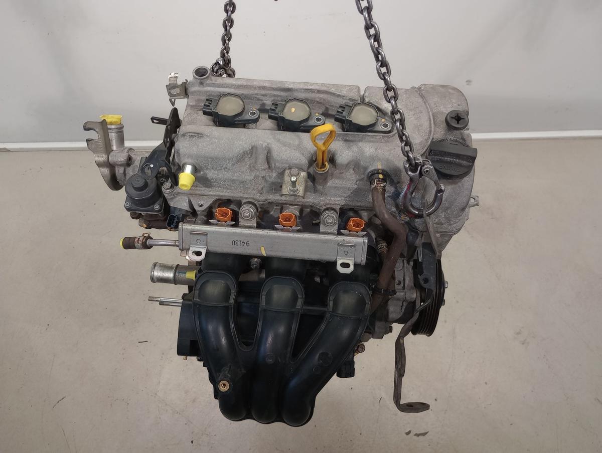 Nissan Pixo org geprüfter Motor ohne Anbauteile 1.0l 50kW Benzin K10B 45tkm Bj09