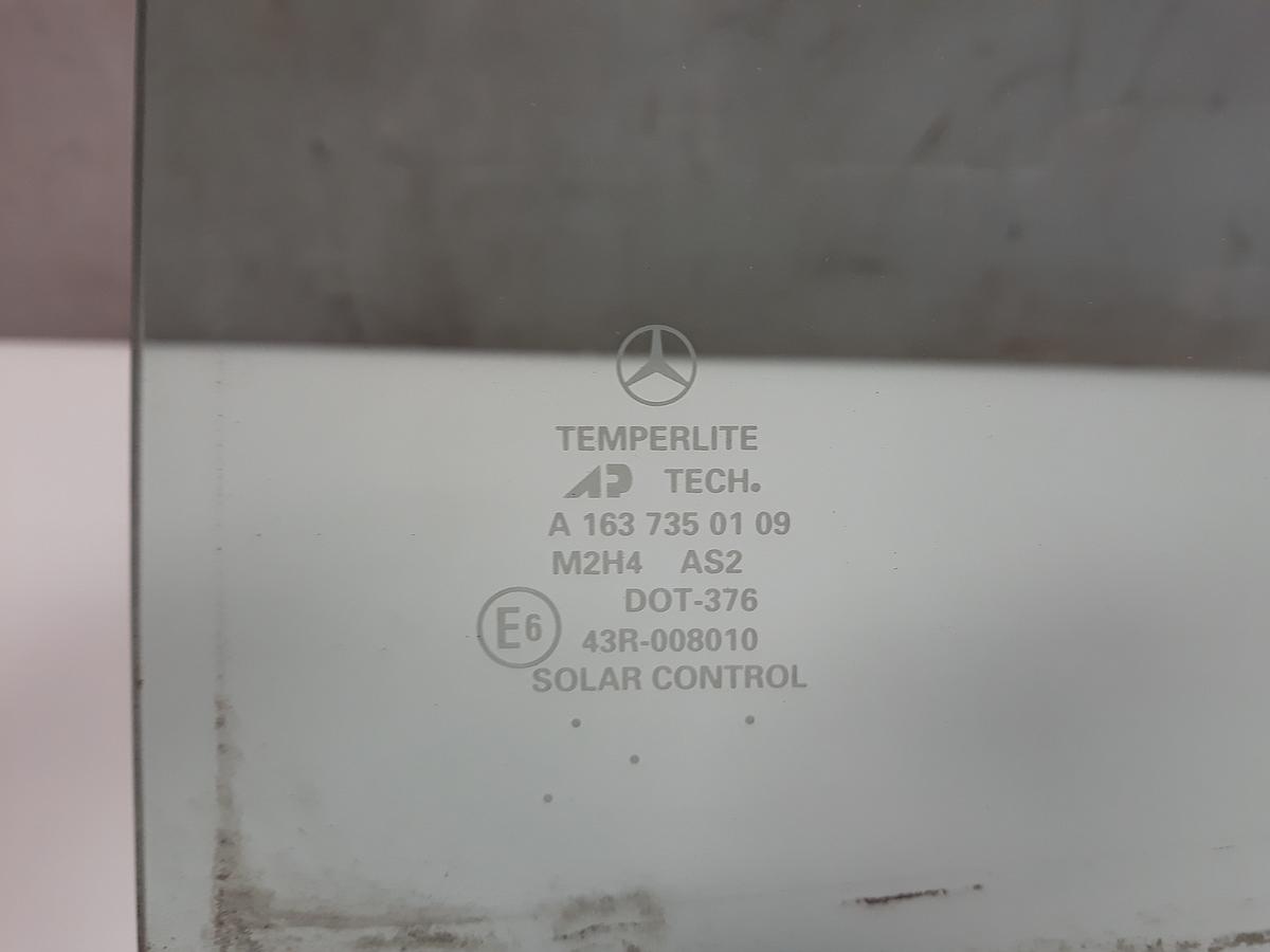 Mercedes ML230 Dreieckscheibe hinten links grüncolor BJ1999