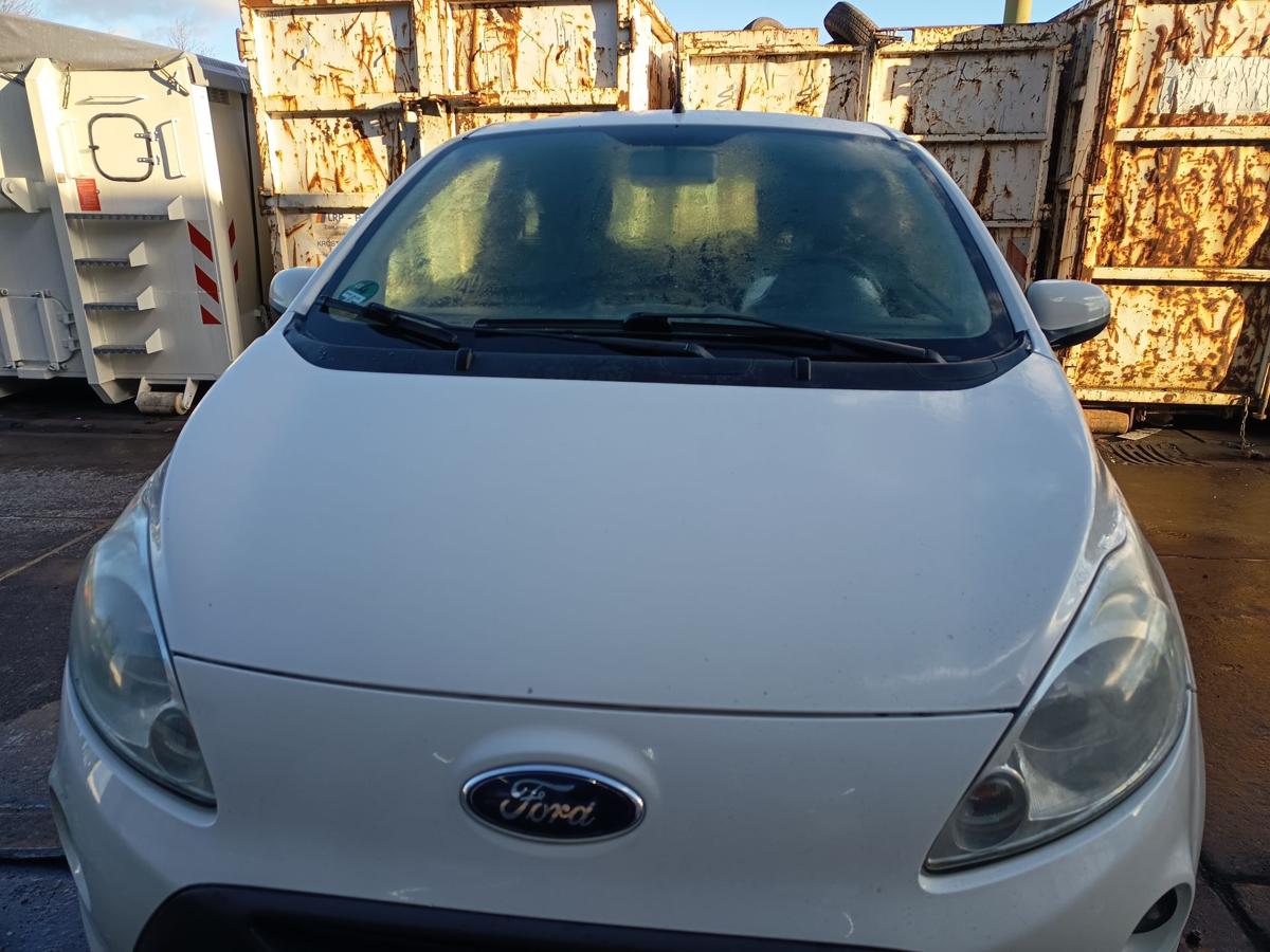 Ford KA RU8 orig Motorhaube Klappe Front 3trg Crystal Wei&szlig; Bj 2009