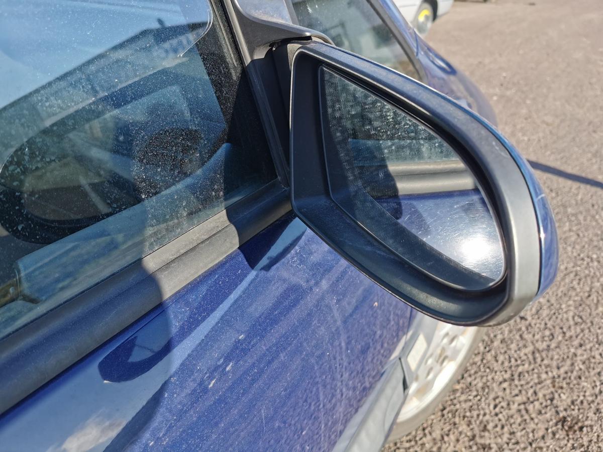 Opel Zafira A Aussenspiegel Spiegel R&uuml;ckspiegel rechts elektr Z20Z Atlantikblau