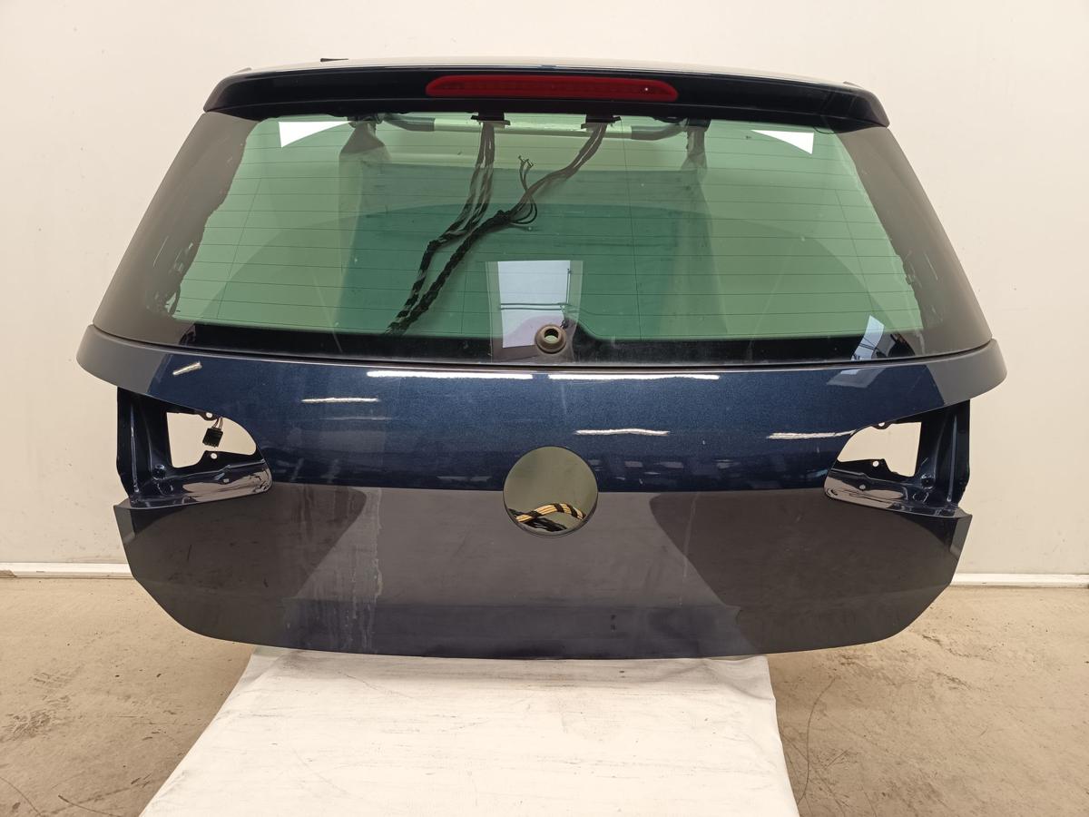 VW Golf VII original Heckklappe mit Scheibe (Roh) LH5X Night blue Bj 2015