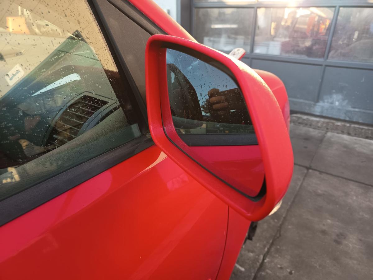 VW Polo 9N3 original Aussenspiegel rechts elektrisch P3G Flashrot Bj 2006