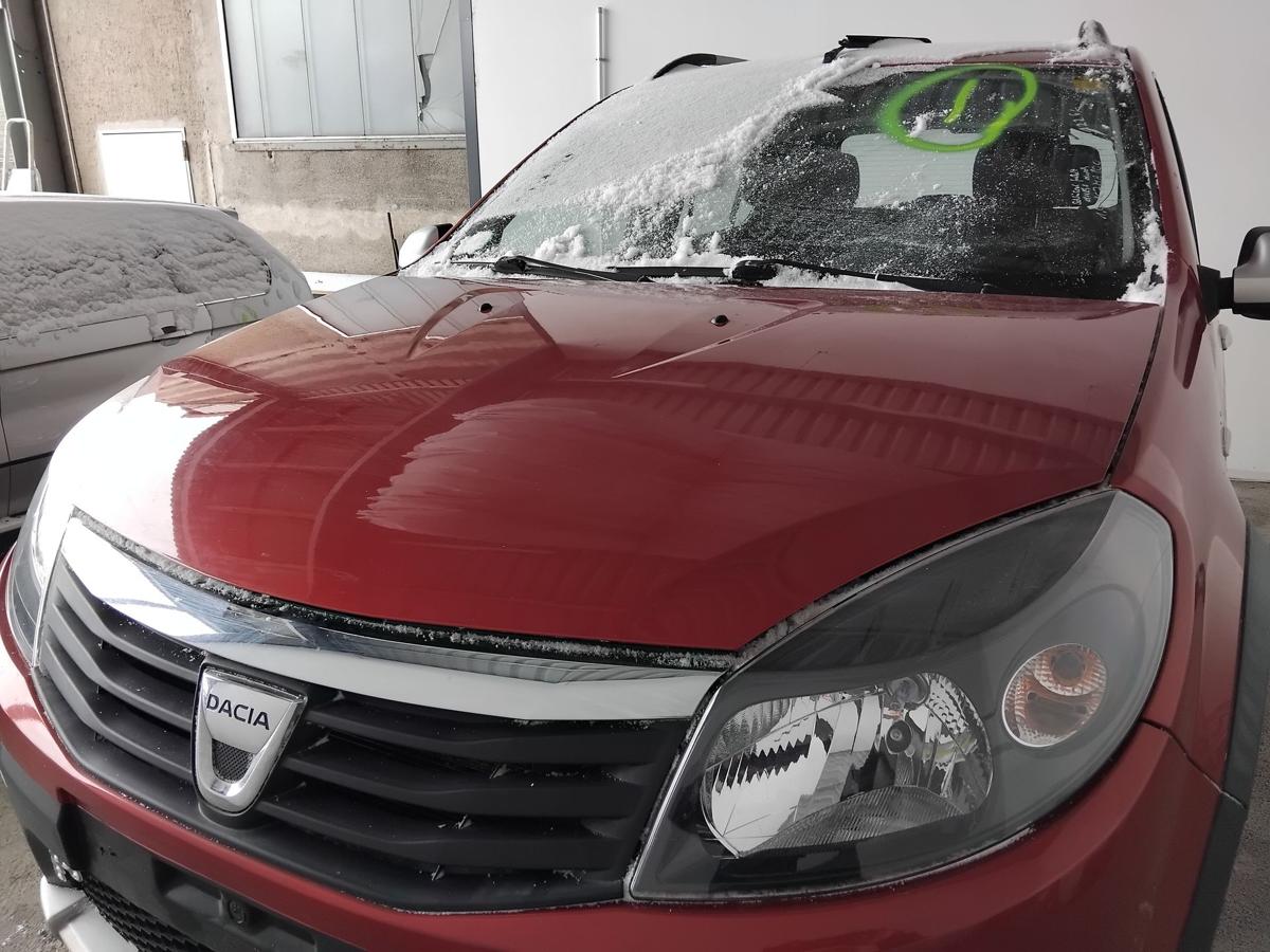 Dacia Sandero 1 Stepway original Motorhaube Deckel vorn BJ2010 TEB76-Rouge de Feu
