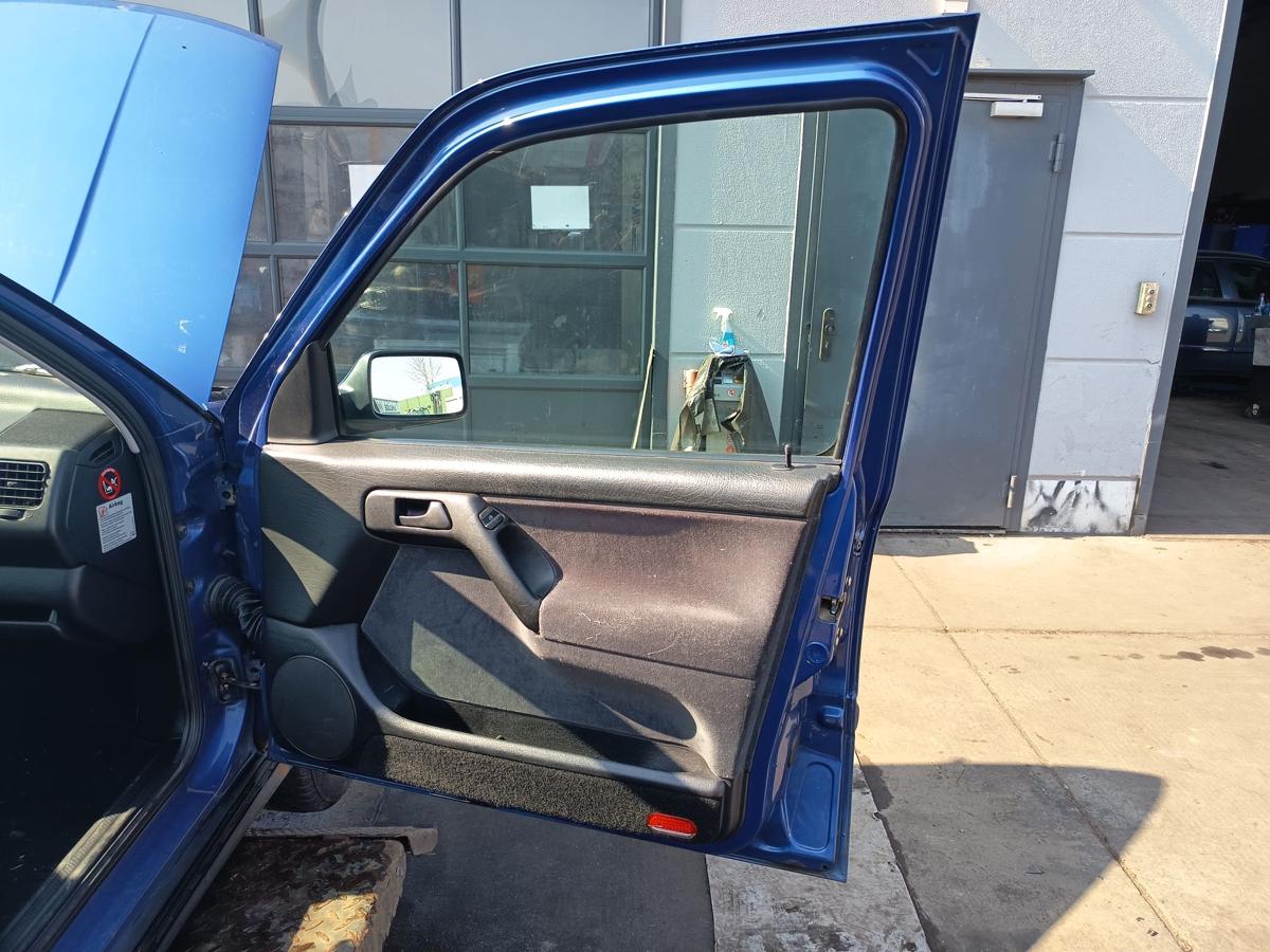 VW Vento 1HX original T&uuml;r vorn rechts Beifahrer R5V Fjordblau Bj 1996