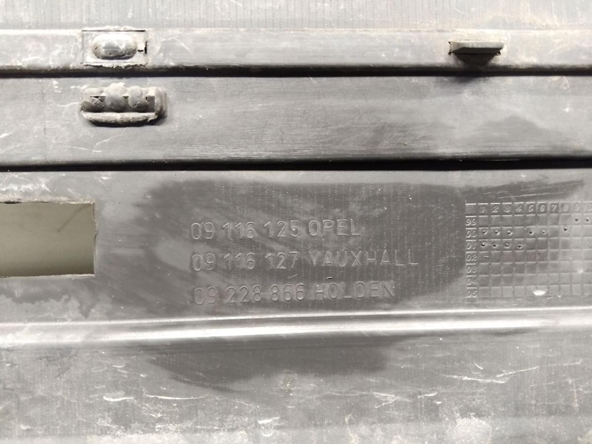 Opel Corsa C original Sto&szlig;stange Stossf&auml;nger vorn grau unlackiert BJ2001