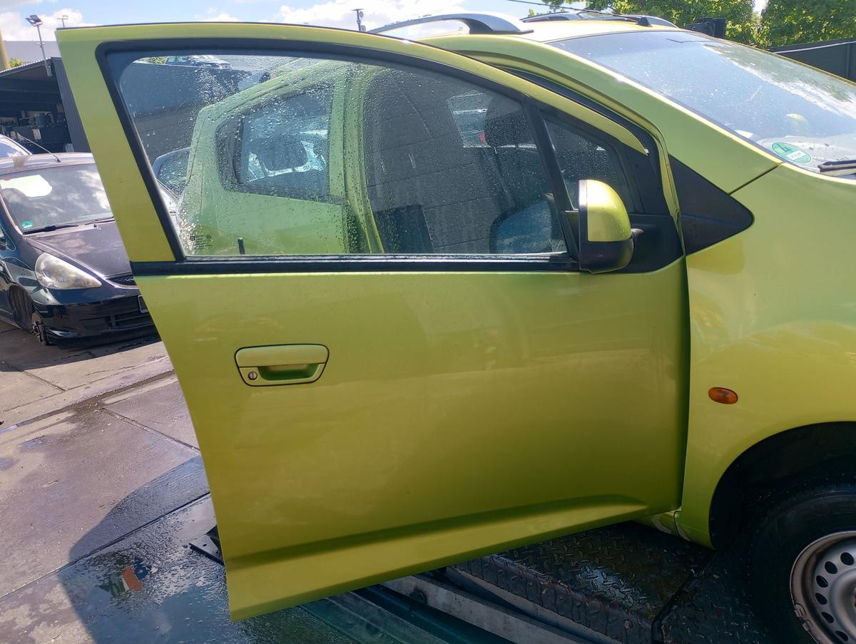 Chevrolet Spark M300 orig Tür vorn rechts Beifahrertür Grün Bj 2010