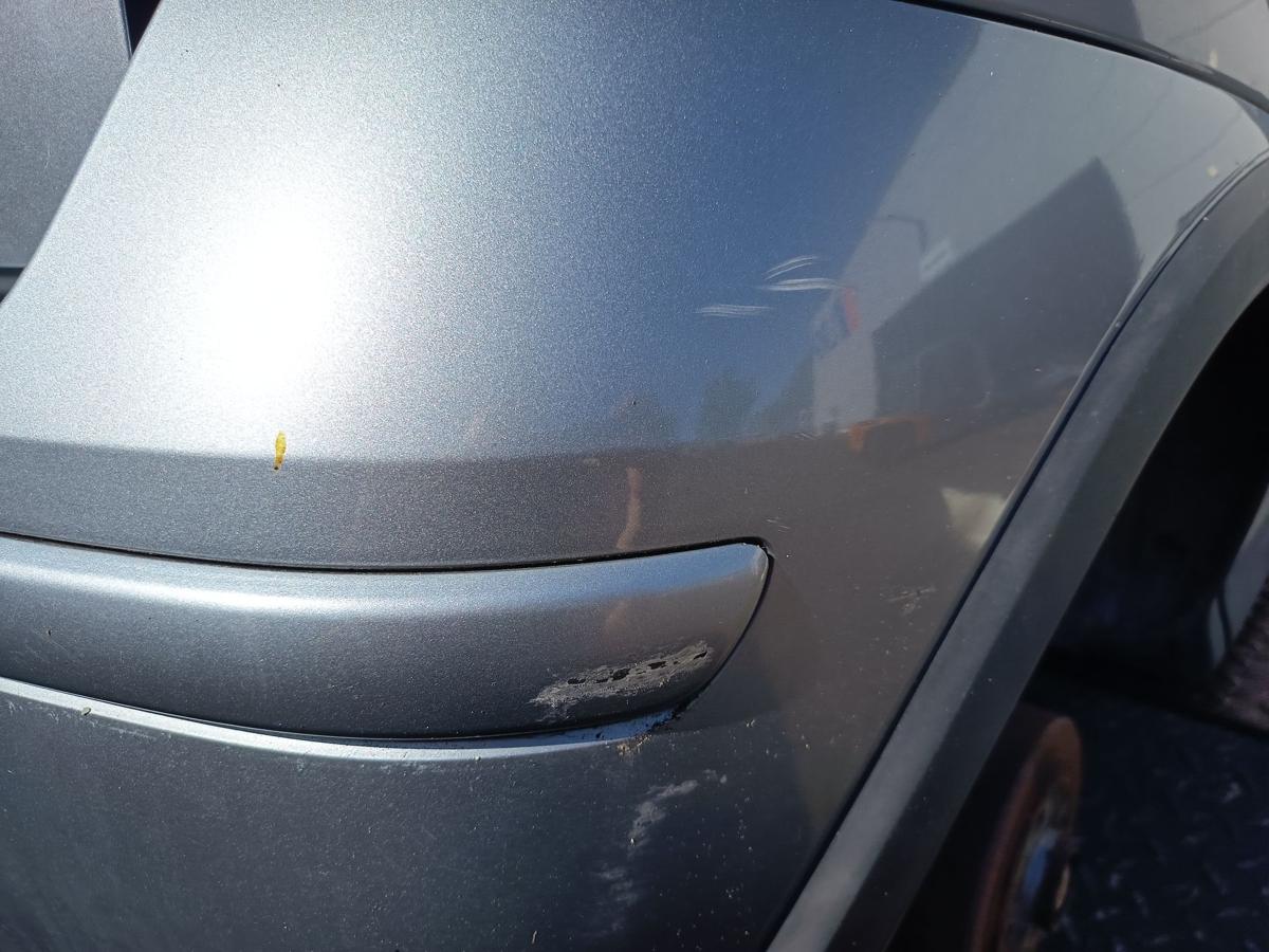 Opel Corsa C original Sto&szlig;stange F&auml;nger hinten Heck Z163 Lichtsilber Bj 2005
