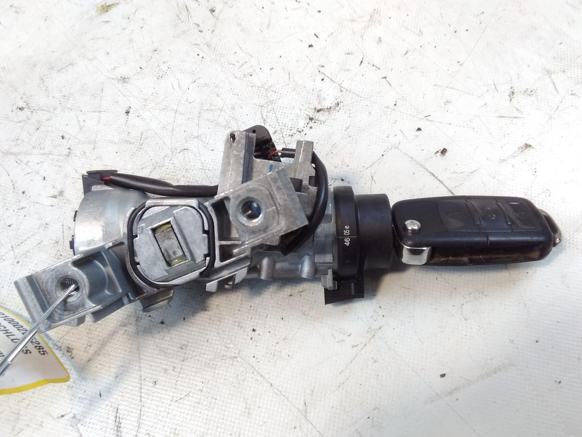 VW Jetta 5 1K2 original Z&uuml;ndschlo&szlig; mit Lesespule und 1 Schl&uuml;ssel BJ2006