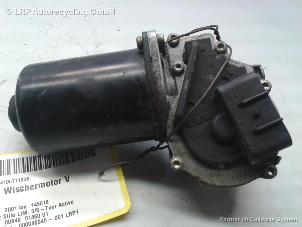 Fiat Stilo 192 original Wischermotor vorn 60511009 VALEO BJ2001