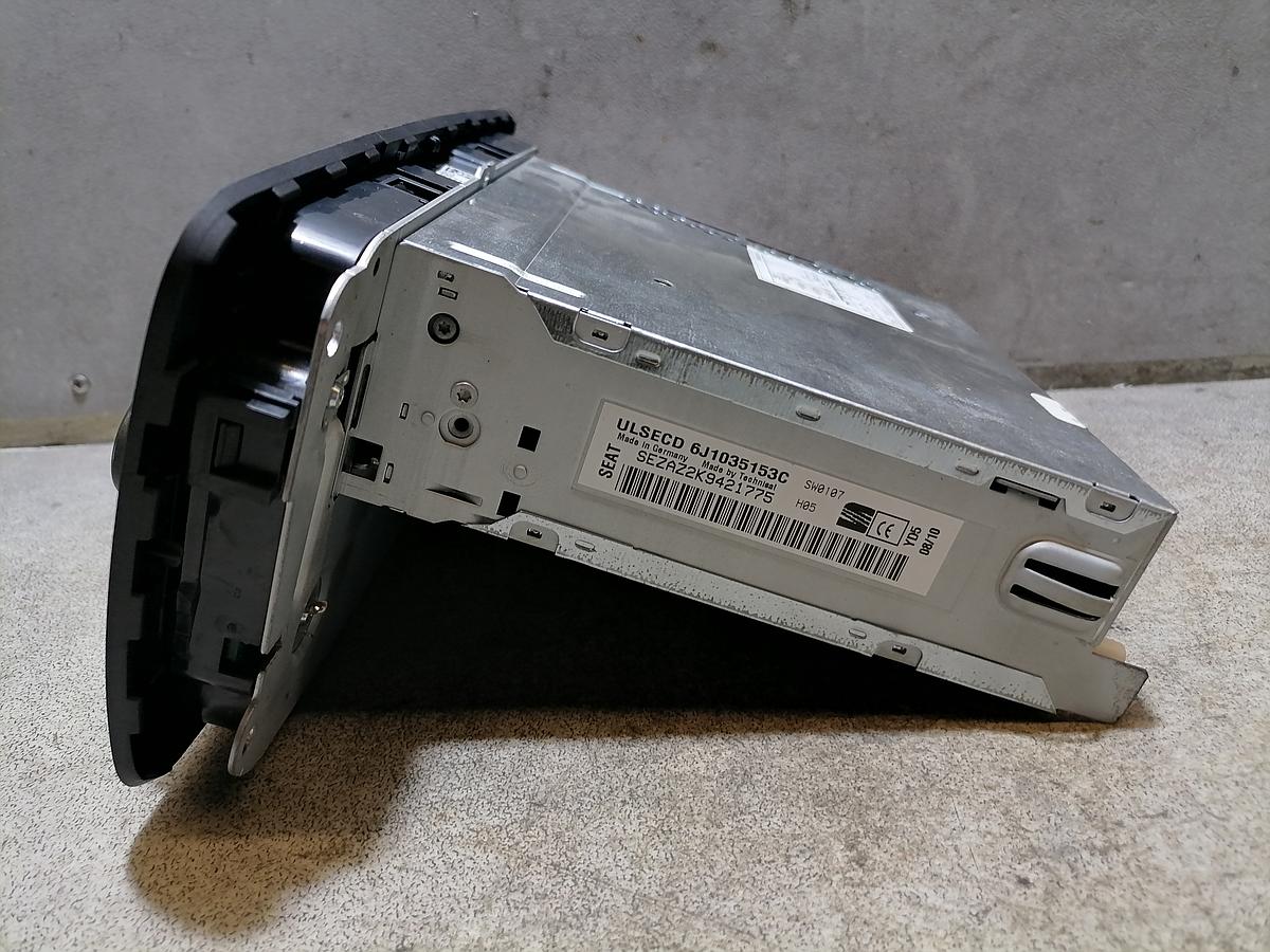 Seat Ibiza 6L Radio CD MP3 6J1035153C BJ08-12