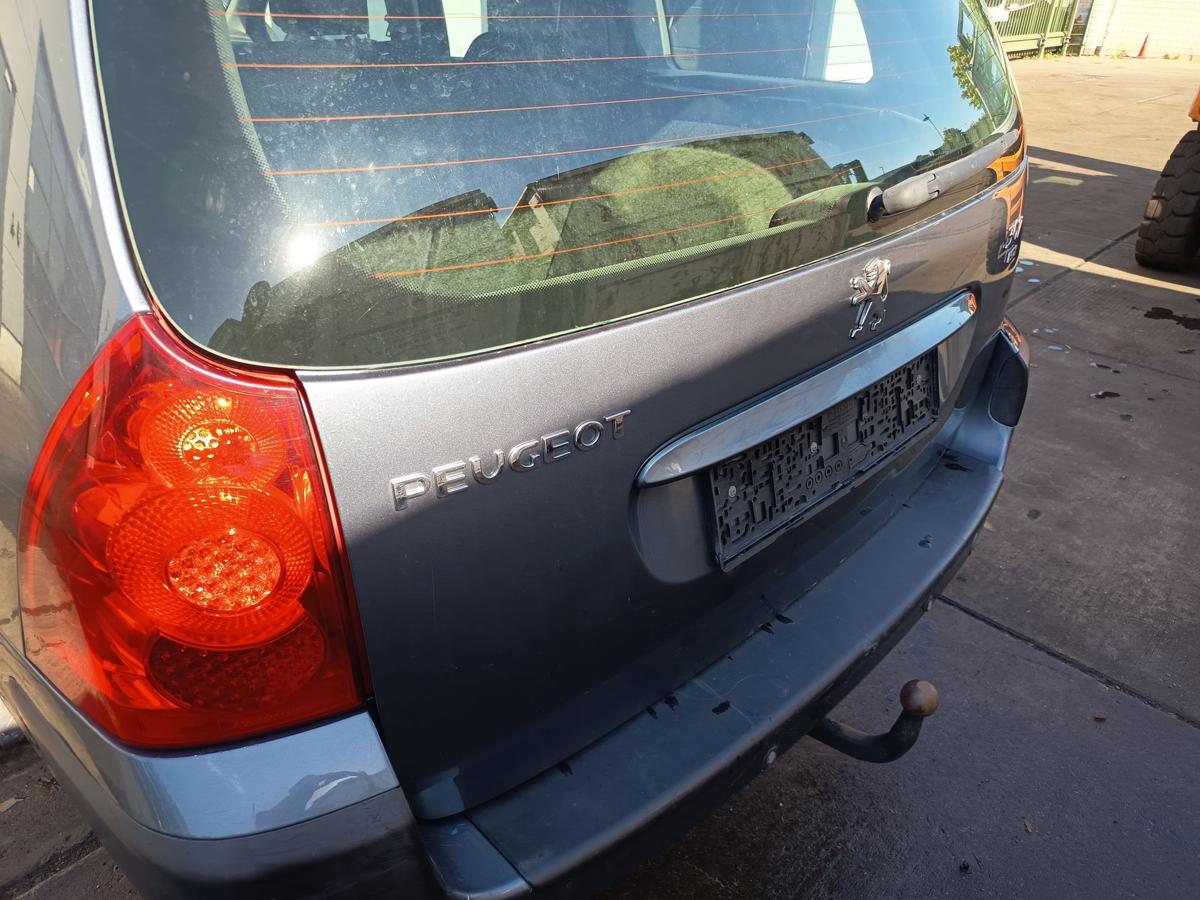 Peugeot 307 Break original Heckklappe mit Scheibe EZW Eisengrau Bj 2006
