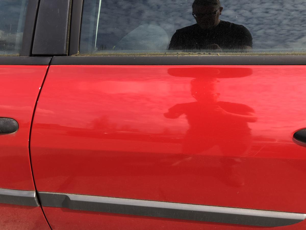 Renault Megane 2 II Grandtour T&uuml;r hinten links Kombi Fondt&uuml;r Rohbau OV727 Rot