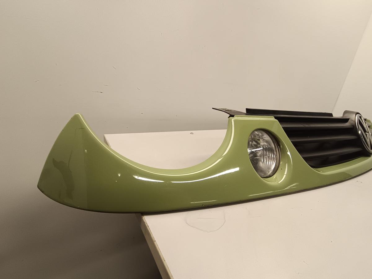 VW Lupo original Kühlergrill Grill mit Emblem 6X0853653A LD6G-CEDERGRUEN Bj 2002