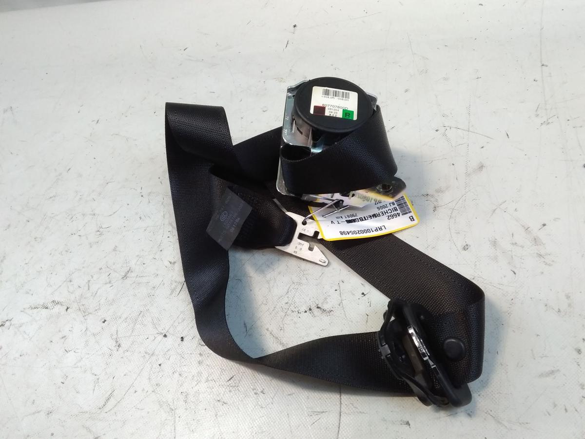 Opel Corsa D orig Sicherheitsgurt vorn rechts 5-t&uuml;rig schwarz unfallfrei BJ2006