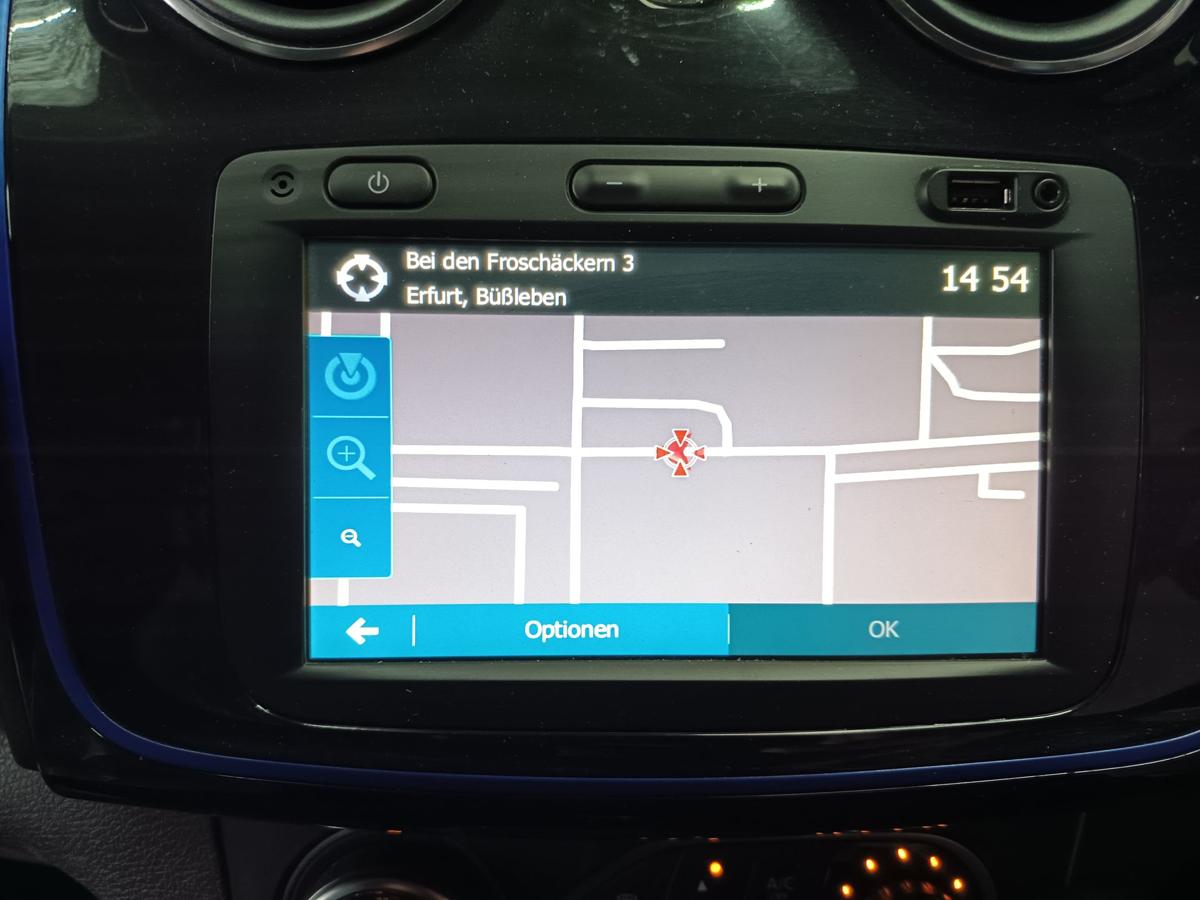 Dacia Sandero II original Navigationssystem Display 281154627R Bj 2020