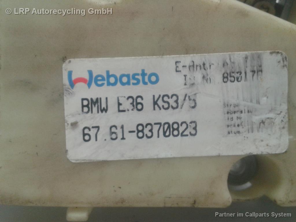 BMW E36 316i original Schiebedachmotor 404323 BJ1998