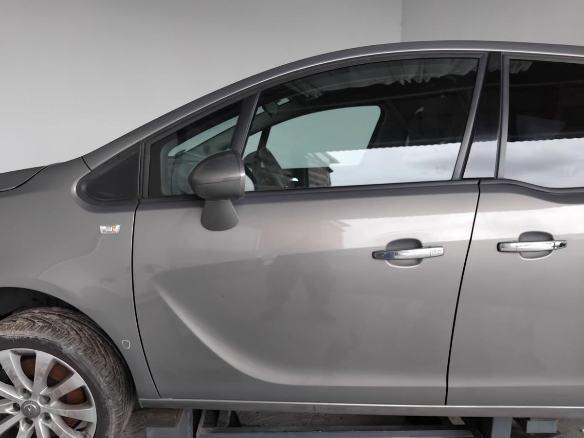Opel Meriva B Tür vorn links Fahrertür GJM Muskatgrau BJ2012 Rohbau