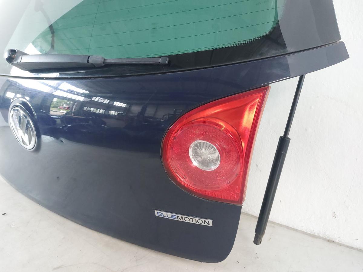 VW Golf 5 V 1K Heckklappe mit Heckscheibe Rohbau f&uuml;r 3/5 t&uuml;rer LA5G Perlblau