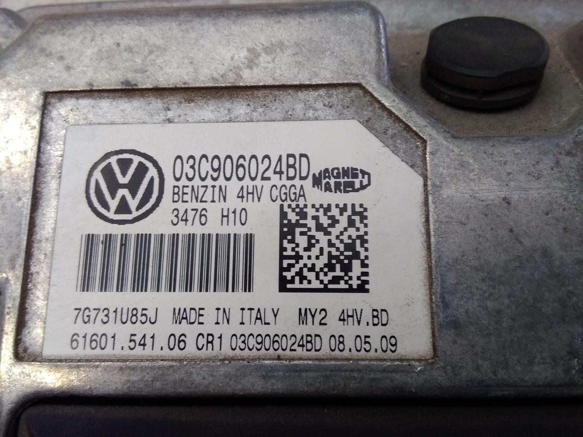 VW Golf 6 Motorsteuerger&auml;t 1.4 59kw CGGA 03C906024BD Bj.2009