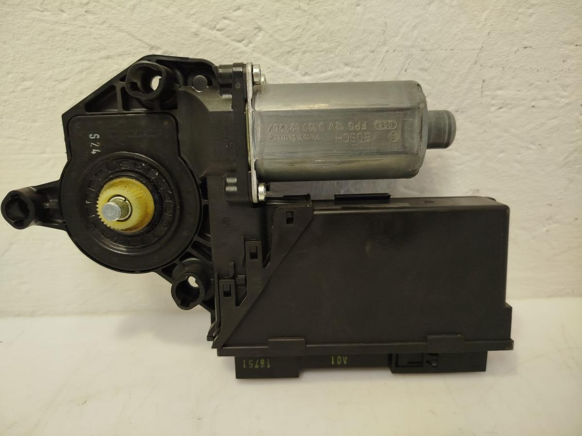 Audi A4 8E B7 Fensterhebermotor Motor Fensterheber hinten links mit Steuerteil