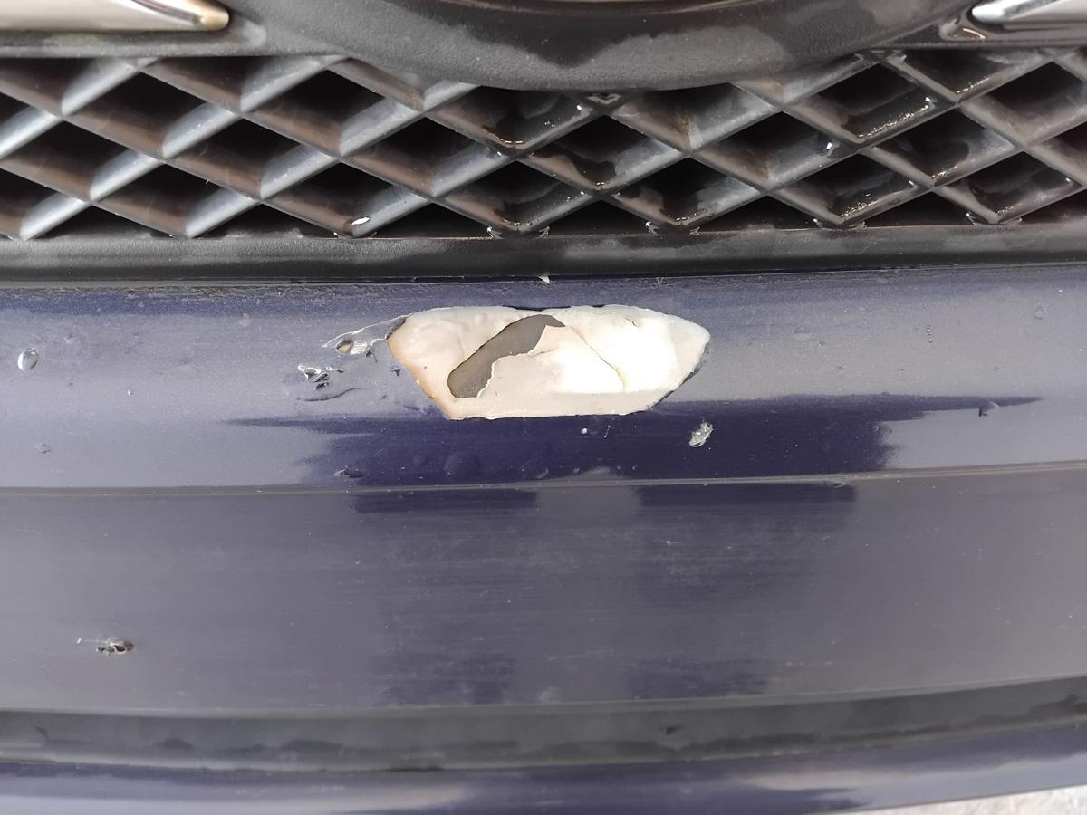 Kia Ceed ED original Sto&szlig;stange Stossf&auml;nger vorn BJ2008 A8 ABYSS BLUE