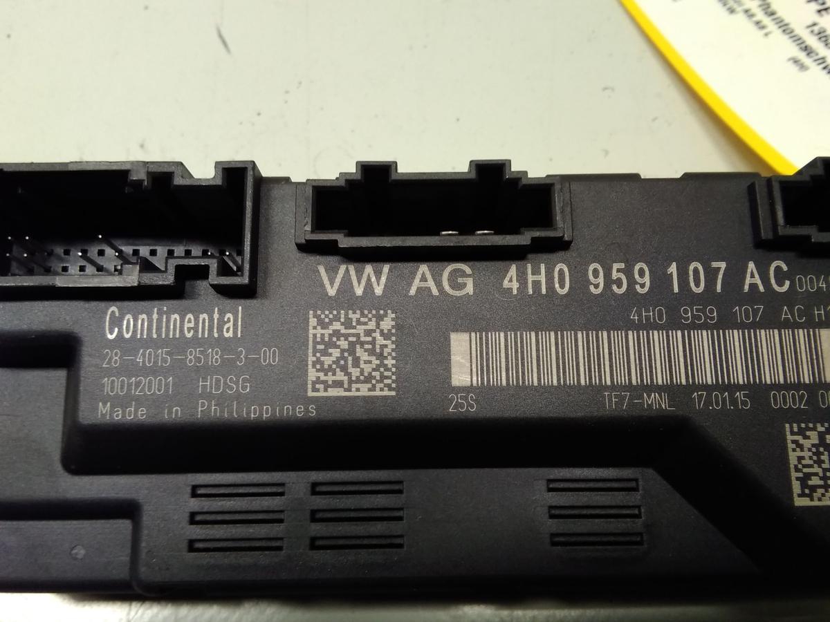 Audi A8 D4 4H original Steuerger&auml;t f&uuml;r elektrische Heckklappe BJ2015 4H0959107AC