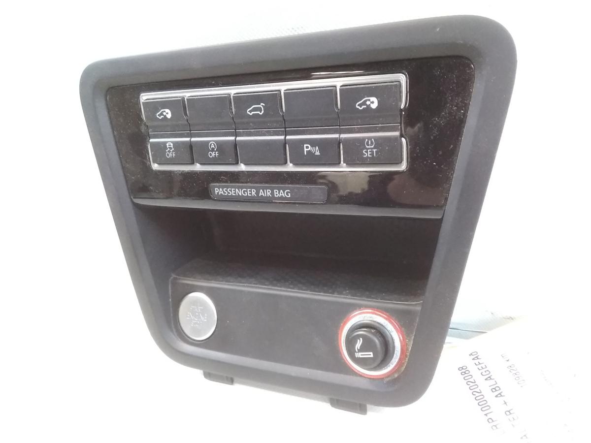Seat Alhambra 7N original Mehrfachschalter vorn 7N0927137E mit Ablagefach B.2015