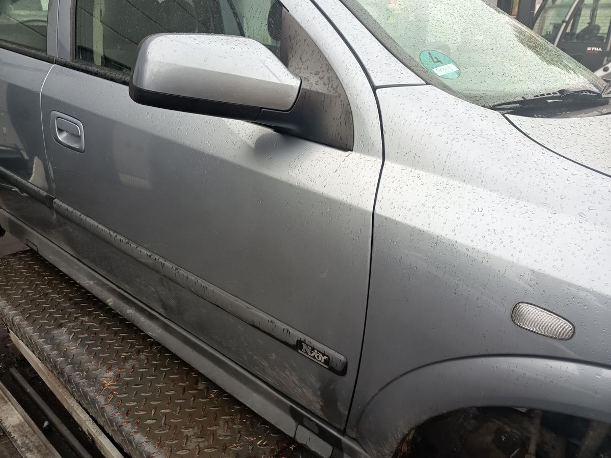 Opel Astra G Caravan Bj 2003 Facelift original Tür vorn rechts Z163 Lichtsilber